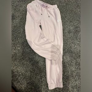Light Pink Nike Joggers